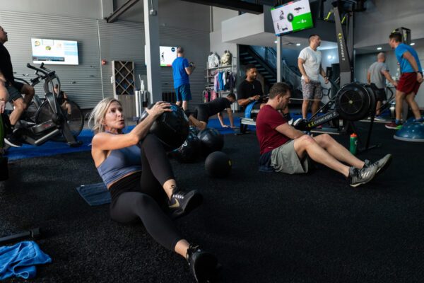 SWEAT440 Miami Beach gym class working out class squad members