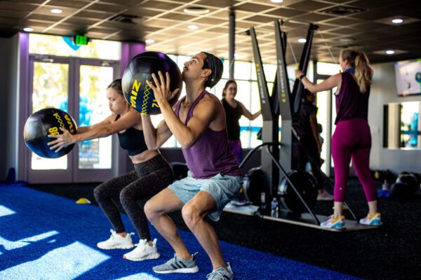 Upper East Side members working out