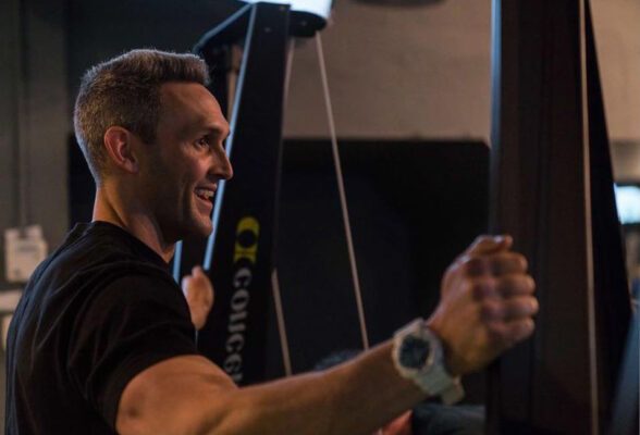 coach smiling