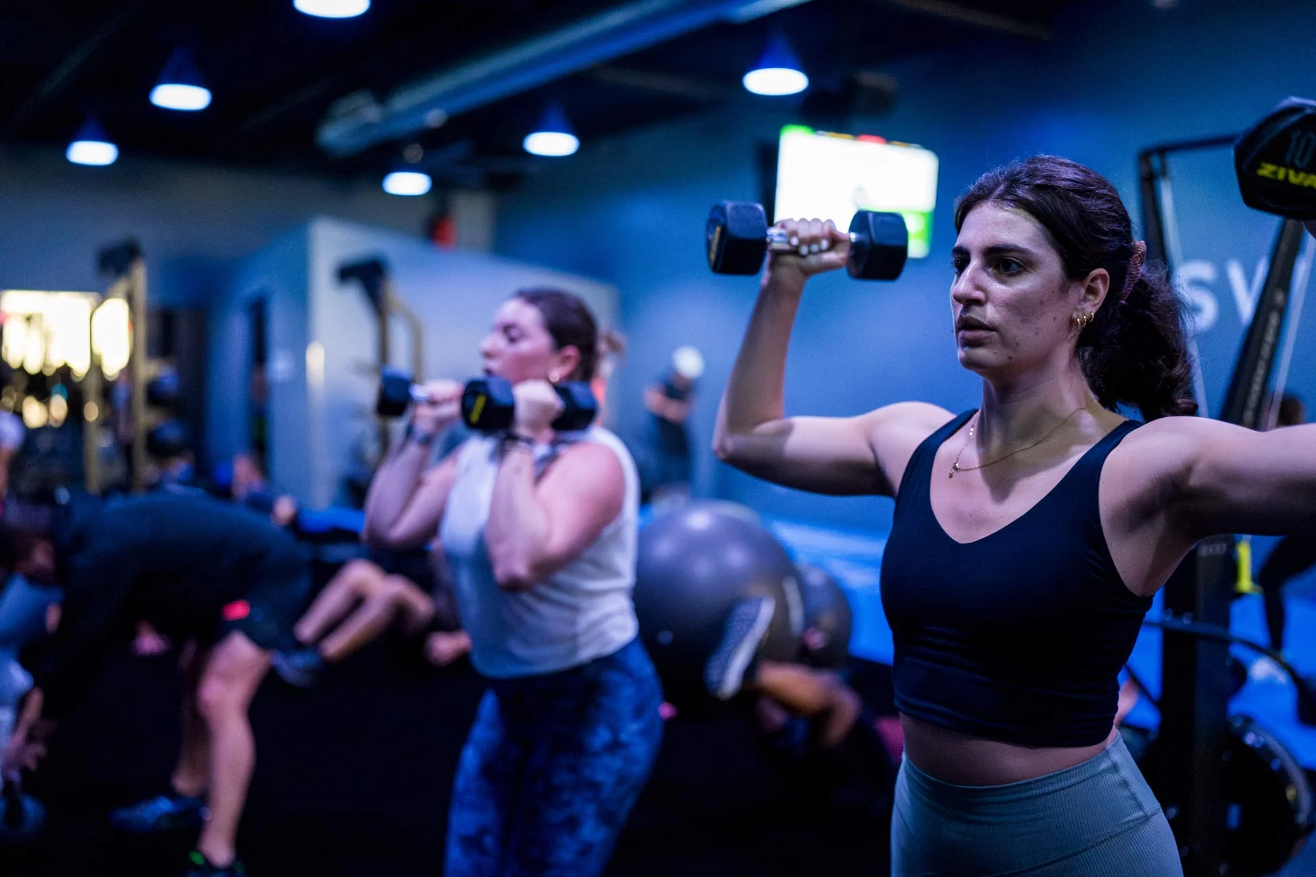 SWEAT440 members training together