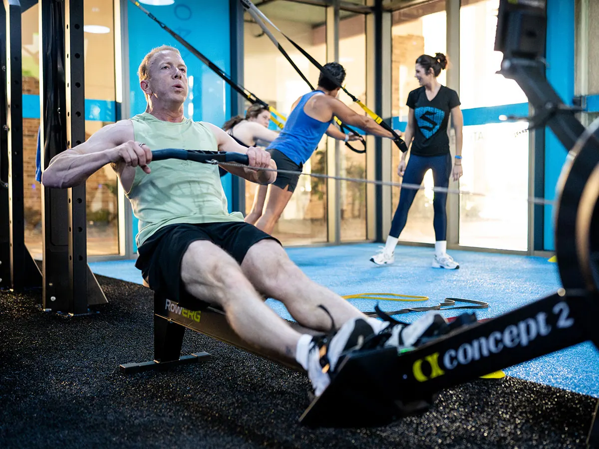 Athletic conditioning training at SWEAT440